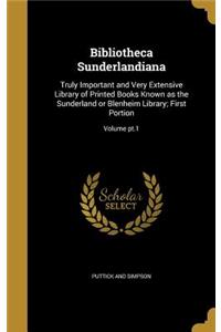 Bibliotheca Sunderlandiana