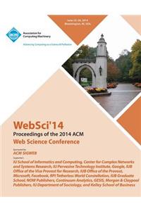 WebSci 14 ACM Web Science Conference