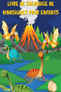Livre de coloriage de dinosaures pour les enfants