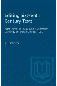 Editing Sixteenth Century Texts