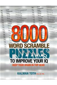 8000 Word Scramble Puzzles to Improve Your IQ