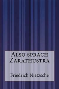 Also sprach Zarathustra