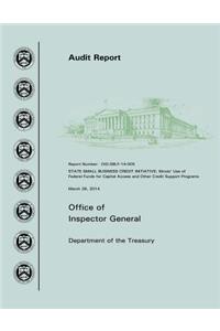 State Small Business Credit Initiative