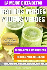 La Mejor Dieta Detox Con Batidos Verdes y Jugos Verdes