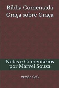 Bíblia Comentada Graça sobre Graça