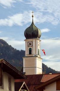 A Bell Tower in Oberammergau, Bavaria