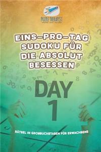Eins-pro-Tag Sudoku für die Absolut Besessen Rätsel in Großbuchstaben für Erwachsene