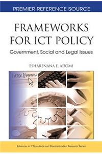 Frameworks for ICT Policy