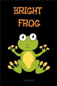 Bright Frog Composition Notebook
