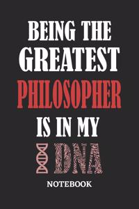 Being the Greatest Philosopher is in my DNA Notebook