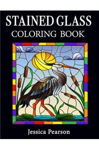 Stained Glass Coloring Book