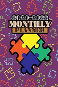 2020-2022 Monthly Planner