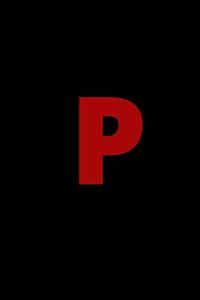 Journal cover notebook cover in the form of a letter P