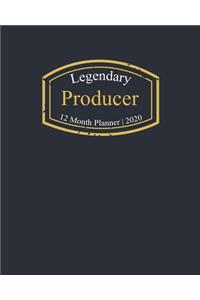 Legendary Producer, 12 Month Planner 2020