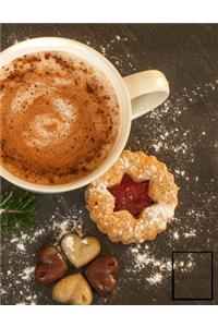 Christmas Time Sketchbook Blank Notebook Drawing Pad