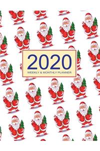 2020 Planner Weekly & Monthly 8.5x11 Inch