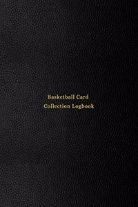 Basketball Card Collection Logbook