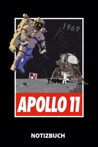 Apollo 11 Notizbuch