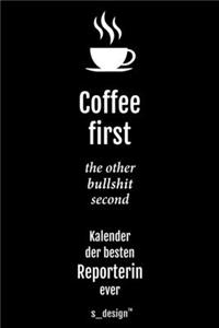 Kalender 2020 für Reporter / Reporterin