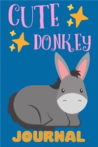 Cute Donkey Journal