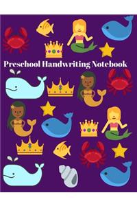 Preschool Handwriting Notebook