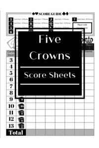 Five Crowns Score Sheets