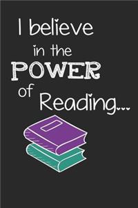 I Believe in the Power of Reading