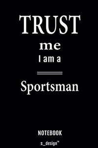 Notebook for Sportsmen / Sportsman