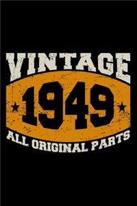 Vintage 1949 All Original Parts