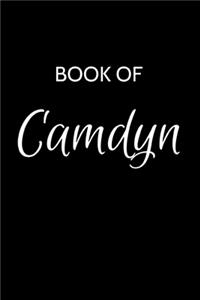 Camdyn Journal