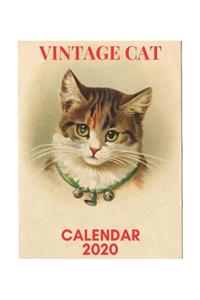 Vintage Cat Calendar 2020
