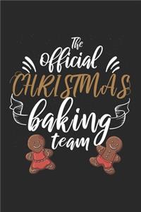 Official Christmas baking team baking Christmas