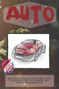 Buon libro da colorare per bambino - Auto. Più di 100 auto