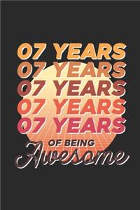 7 Years Of Being Awesome
