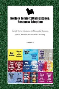 Norfolk Terrier 20 Milestones