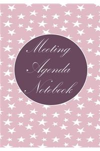 Meeting agenda Notebook