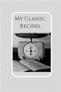 My Classic Recipes