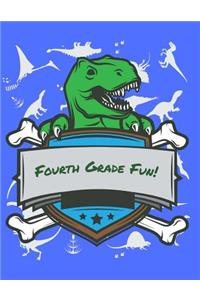 Fourth Grade Fun Dinosaur Notebook