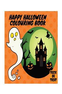 Happy Halloween Colouring Book