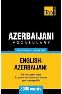Azerbaijani vocabulary for English speakers - 3000 words