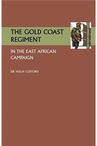 Gold Coast Regiment in the East African Campaign