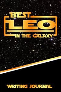 Best Leo in the Galaxy Writing Journal