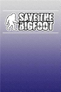 Save the Bigfoot