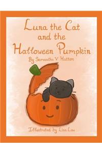 Luna the Cat and the Halloween Pumpkin