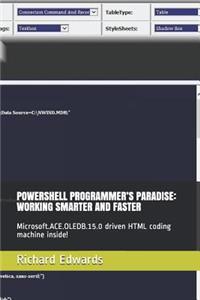 Powershell Programmer's Paradise