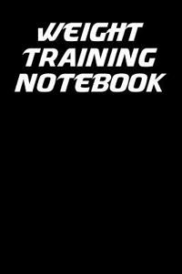 Weight Training Notebook