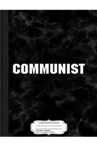 Communist Composition Notebook