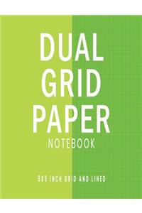 Dual Grid Paper Notebook