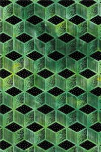 Journal Notebook Cubes Pattern 9