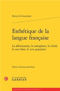 Esthetique de la Langue Francaise